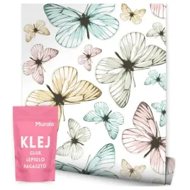 tapeta-dla-dzieci-pastelowe-motyle-93691942