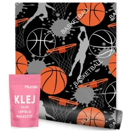 tapeta-mlodziezowa-koszykowka-pilka-sport-kosze-graffiti-abstrakcja