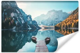 fototapeta-lodki-jezioro-gory-krajobraz-3d-400x280