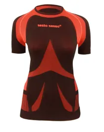 sesto-senso-damska-bielizna-termoaktywna-krotki-rekaw-s-fiery-coral