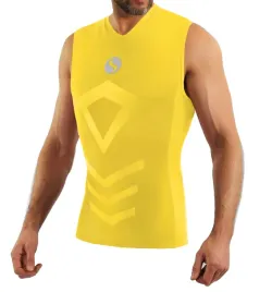 sesto-senso-bezrekawnik-koszulka-sportowa-termoaktywna-xxl-3xl-zolta