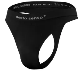 sesto-senso-meskie-stringi-bezszwowe-rozmiar-l-xl-czarne