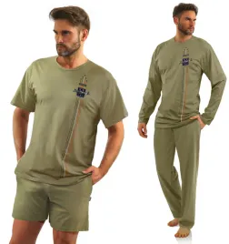 sesto-sesto-zestaw-bawelnianych-pizam-meskich-dlugi-i-krotki-rekaw-xl