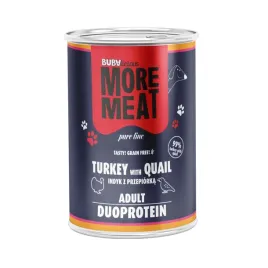 bubalicious-400g-indyk-przepiorka-more-meat-mono-karma-dla-psa-pure-line