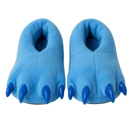 miekkie-kapcie-dzieciece-lapy-stitch-3d-niebieskie-z-pazurami-27-32