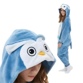 pizama-onesie-kigurumi-kostium-przebranie-sowa-dzieci-125-135cm