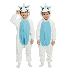 pizama-onesie-kigurumi-kostium-przebranie-bialy-jednorozec-dzieci-135-145cm