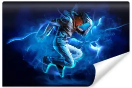fototapeta-abstrakcyjny-tancerz-dekor-3d-450x300