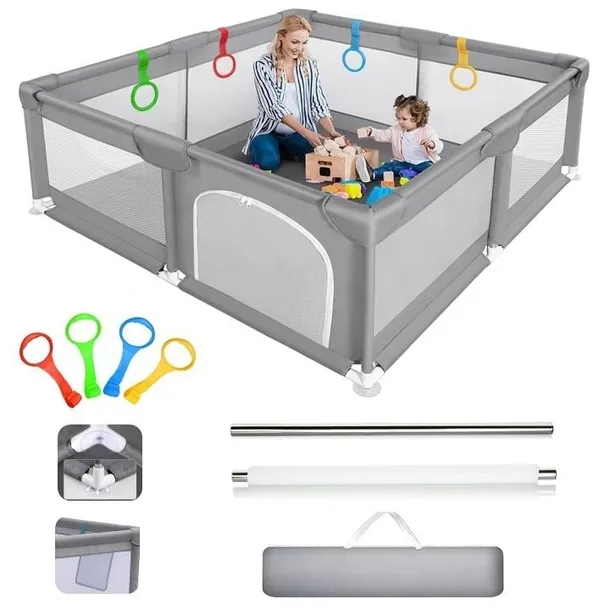 Kojec dla dzieci Suchy basen, plac zabaw 150x180 cm torba pokrowiec uchwyty