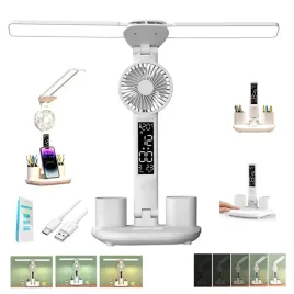 podwojna-lamka-biurkowa-led-dotykowa-usb-wyswietlacz-zegar-wiatrak