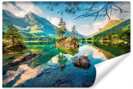 fototapeta-jezioro-skaly-drzewa-pejzaz-3d-400x280