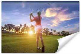 fototapeta-golf-sport-zachod-slonca-dekor-450x300