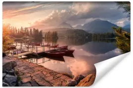 fototapeta-jezioro-skaly-drzewa-pejzaz-3d-450x300