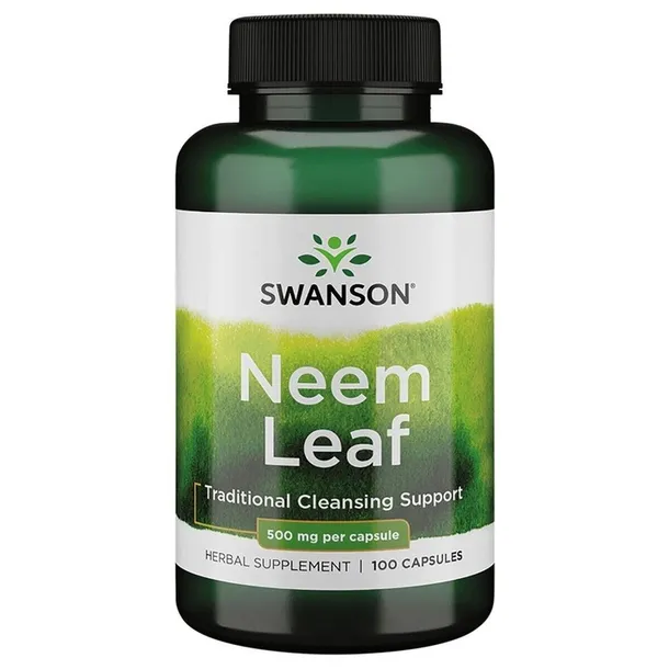SWANSON Neem Leaf (Miodla Indyjska) 500 mg 100 kaps