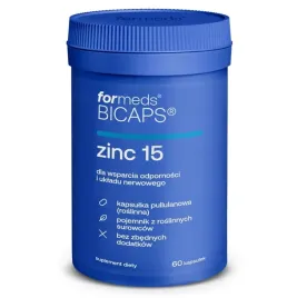 formeds-bicaps-zinc-15-cynk-miedz-wlosy-skora-odpornosc-uklad-nerwowy