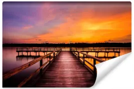 fototapeta-pomost-jezioro-niebo-pejzaz-3d-400x280