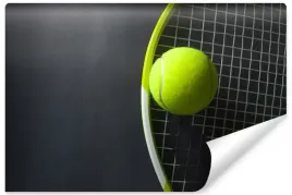 fototapeta-na-silownie-tenis-pilka-rakieta-450x300