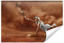 fototapeta-na-silownie-tenisistka-sport-3d-450x300