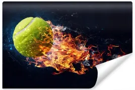 fototapeta-do-silowni-tenis-pilka-sport-3d-450x300