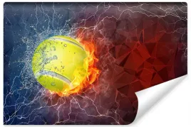 fototapeta-do-salonu-abstrakcja-tenis-3d-450x300