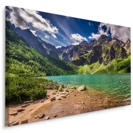 obraz-gory-jezioro-las-skaly-krajobraz-3d-90x60