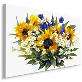 obraz-do-salonu-bukiet-kwiatow-natura-3d-90x60