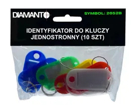 brelok-do-kluczy-jednostronny-identyfikator-do-kluczy-10szt-mix