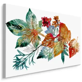 obraz-canvas-jesienne-liscie-akwarela-dekor-30x20