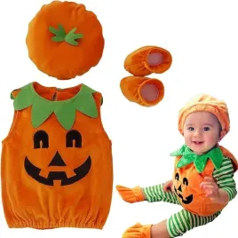 kostium-stroj-dyni-dla-dziecka-halloween-komplet-dynia-niemowle-buty-1-2