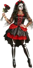 stroj-kostium-muertos-panna-mloda-hiszpanska-komplet-halloween-sukienka-l