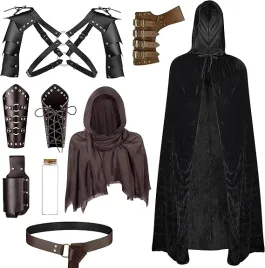 stroj-kostium-rycerza-sredniowieczny-komplet-peleryna-wiedzmin-halloween