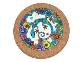 podstawka-ceramiczno-korkowa-z-motywem-kolorowej-jaszczurki