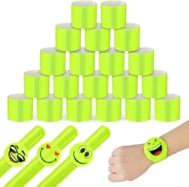 bransoletki-odblaskowe-dla-dzieci-20x-zestaw-na-rower-biaganie-bezpieczne