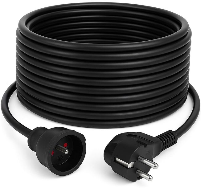 PRZEDŁUŻACZ BUDOWLANY OGRODOWY 3×2,5mm² GRUBY PRZEWÓD KABEL 50m