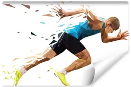 fototapeta-geometryczna-sport-bieganie-3d-450x300