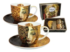 carmani-kpl-2-filizanek-ze-spodkami-g-klimt-zlote-lzy
