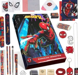 kalendarz-adwentowy-spider-man-marvel-gadzety-do-szkoly-akcesoria-prezent