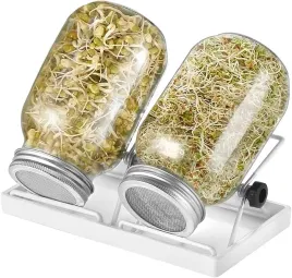 sloiki-do-kielkowania-2x-z-siatka-kielkownica-zestaw-rzezucha-kielki-stojak