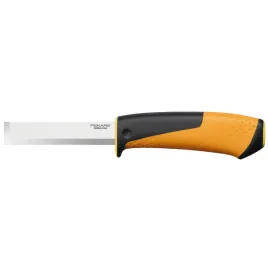 fiskars-noz-stolarski-ostrzalka-warsztatowy-ostrze-dlutowate-dluto-zolty