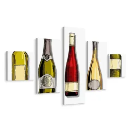obraz-poliptyk-do-biura-butelki-wina-bar-250x150