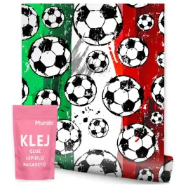 tapeta-scienna-dla-mlodziezy-pilka-nozna-sport-abstrakcja-mural-dla-dzieci
