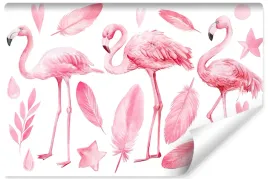 fototapeta-dla-dzieci-flamingi-serduszka-400x280
