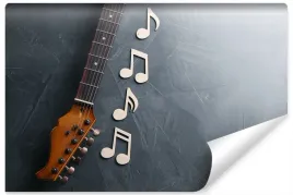 fototapeta-do-salonu-gitara-beton-nuty-3d-450x300