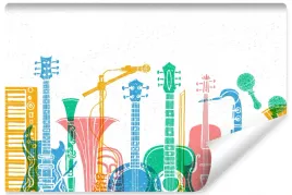 fototapeta-do-biura-muzyka-gitara-skrzypce-450x300