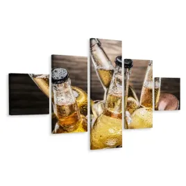 obraz-poliptyk-zimne-butelki-piwa-bar-lod-250x150