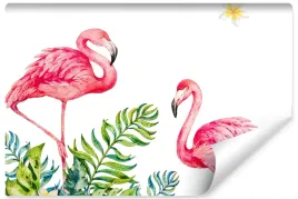 fototapeta-dla-dzieci-flamingi-akwarela-3d-450x300