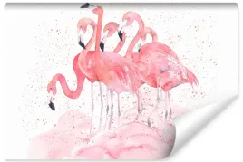 fototapeta-dla-mlodziezy-flamingi-chmury-450x300