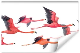 fototapeta-dla-dzieci-flamingi-akwarela-450x300