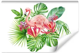 fototapeta-dla-mlodziezy-flaming-rosliny-450x300