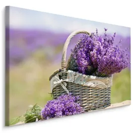 obraz-do-kuchni-kosz-z-kwiatami-lawendy-3d-70x50